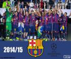 Лига чемпионов ФК Барселона 14-15
